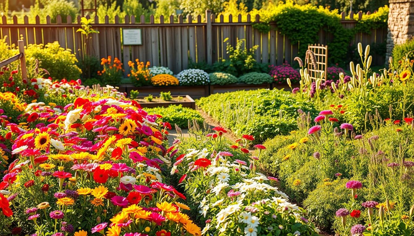 bauerngarten pflanzplan