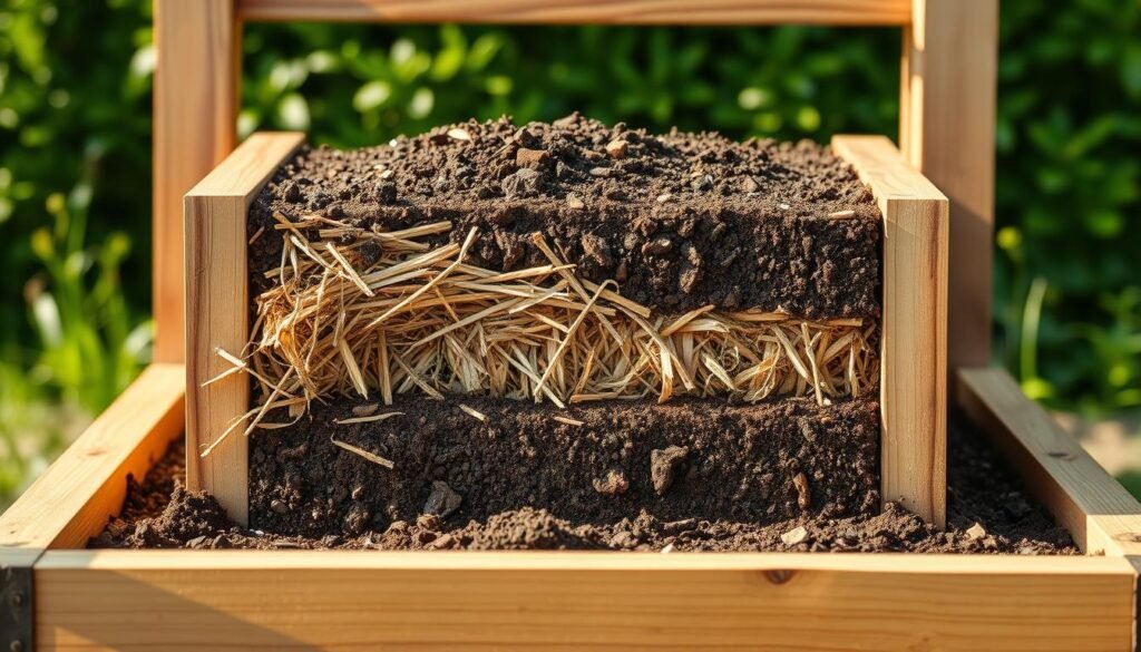 hochbeet schichtaufbau