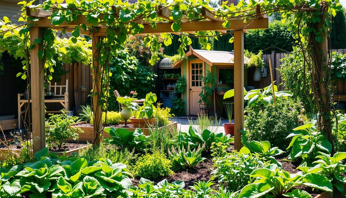 kleiner gemüsegarten ideen