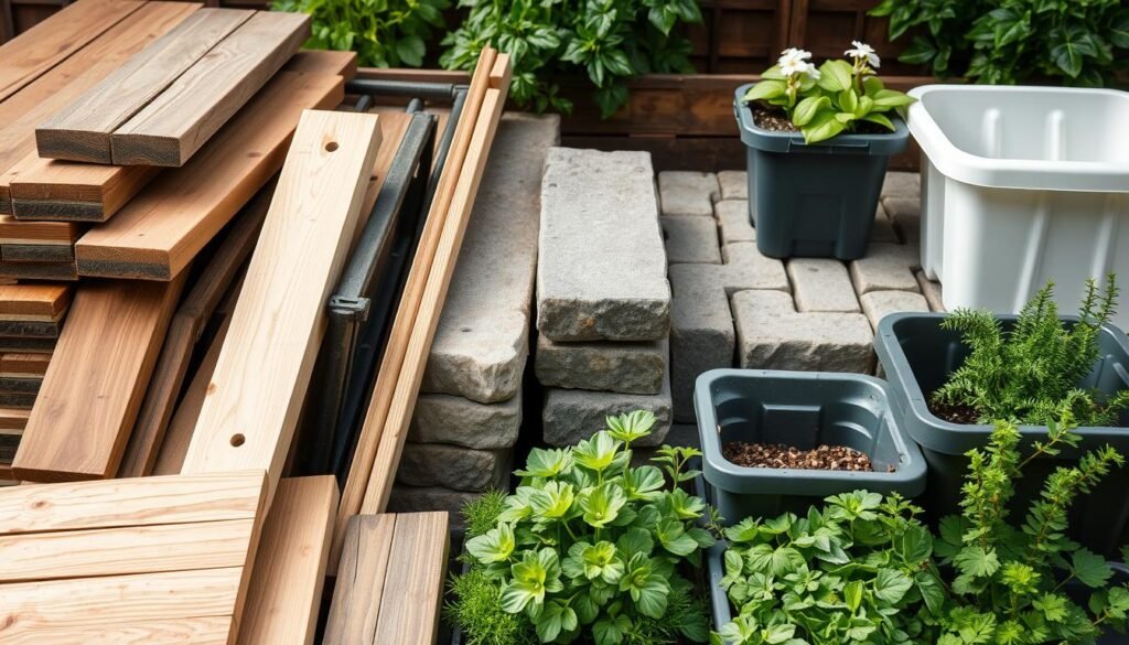 materialien hochbeet