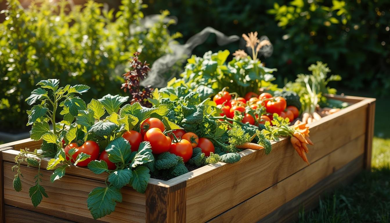 welches gemüse ins hochbeet